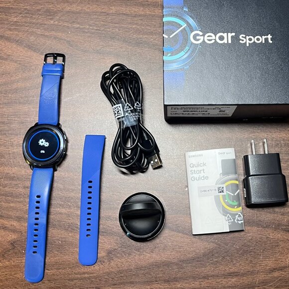 Samsung Gear Sport Smart Watch - HR, Activity, GPS,SM-R600 - Blue